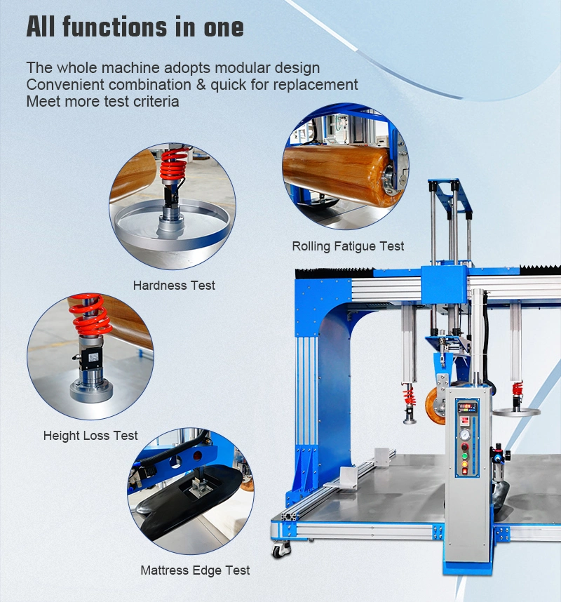 Mattress Comprehensive Rolling Durability Tester of Furniture Testing Machine
